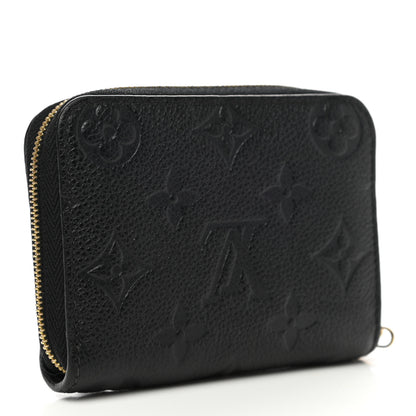 Louis Vuitton Empreinte Zippy Coin Purse Black 3 of 10