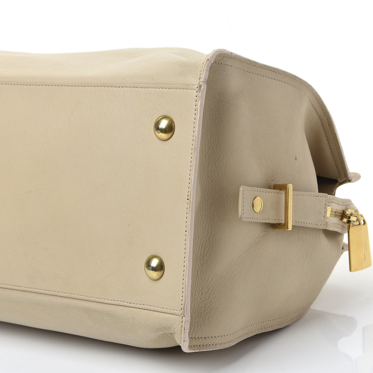 Saint Laurent Calfskin Medium Classic Y Cabas Beige 6 of 18