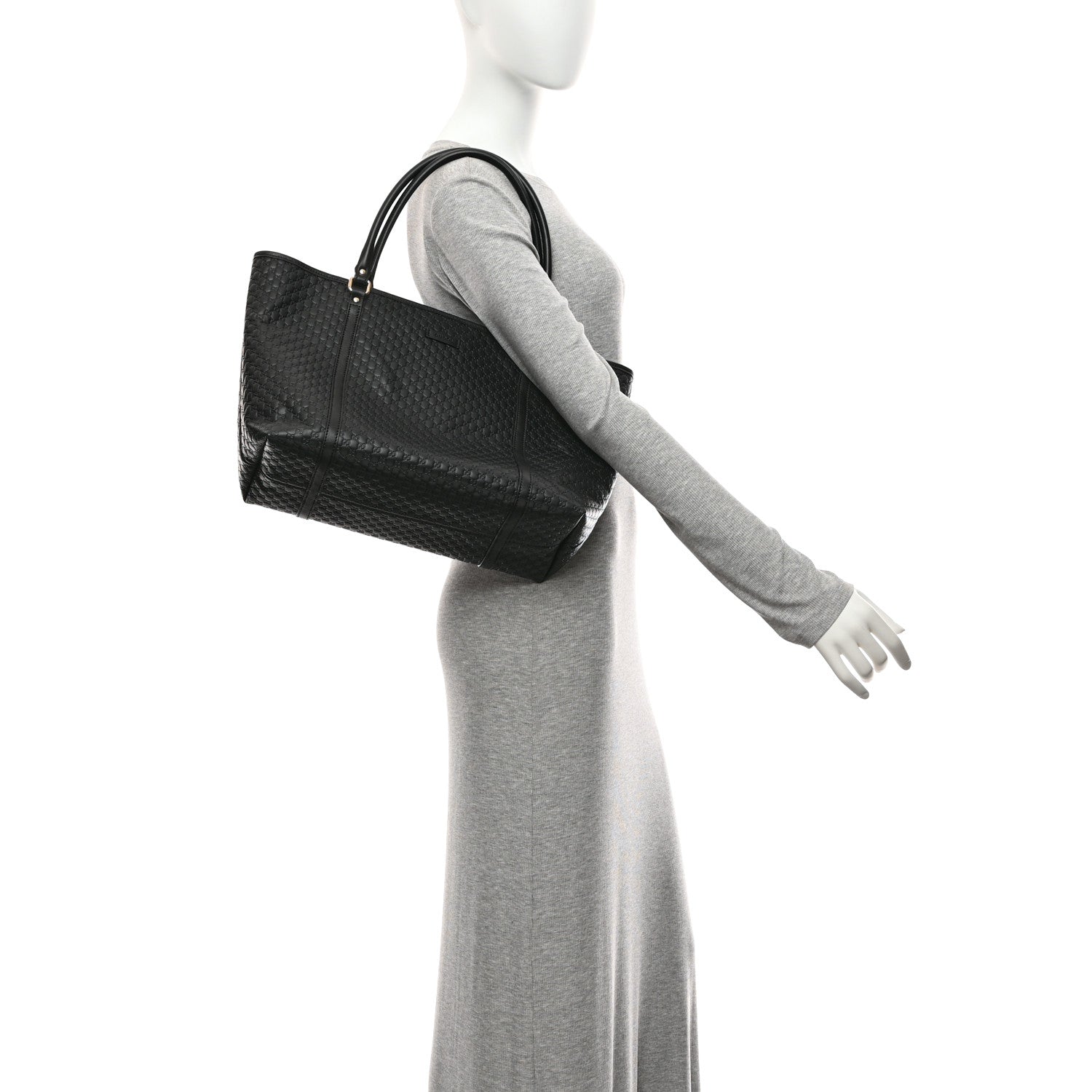 Gucci Microguccissima Medium Joy Tote Black 2 of 11