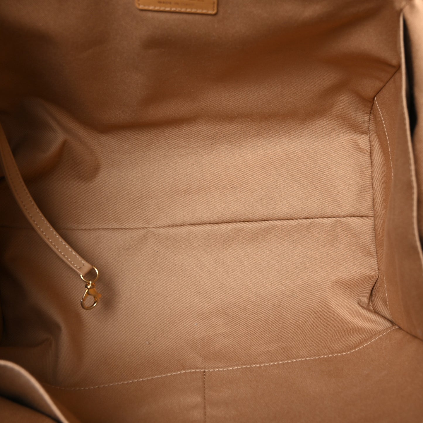 Calfskin Knit Medium Deauville Tote Beige
