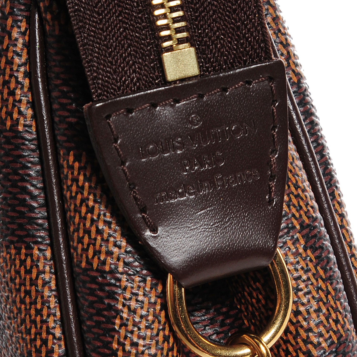 Louis Vuitton Damier Ebene Eva Clutch 6 of 7