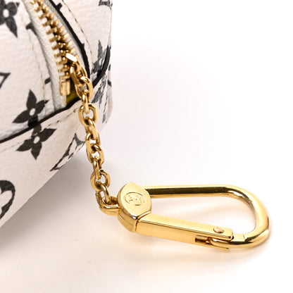 Louis Vuitton Monogram Giant Cube Coin Purse Pink 8 of 9