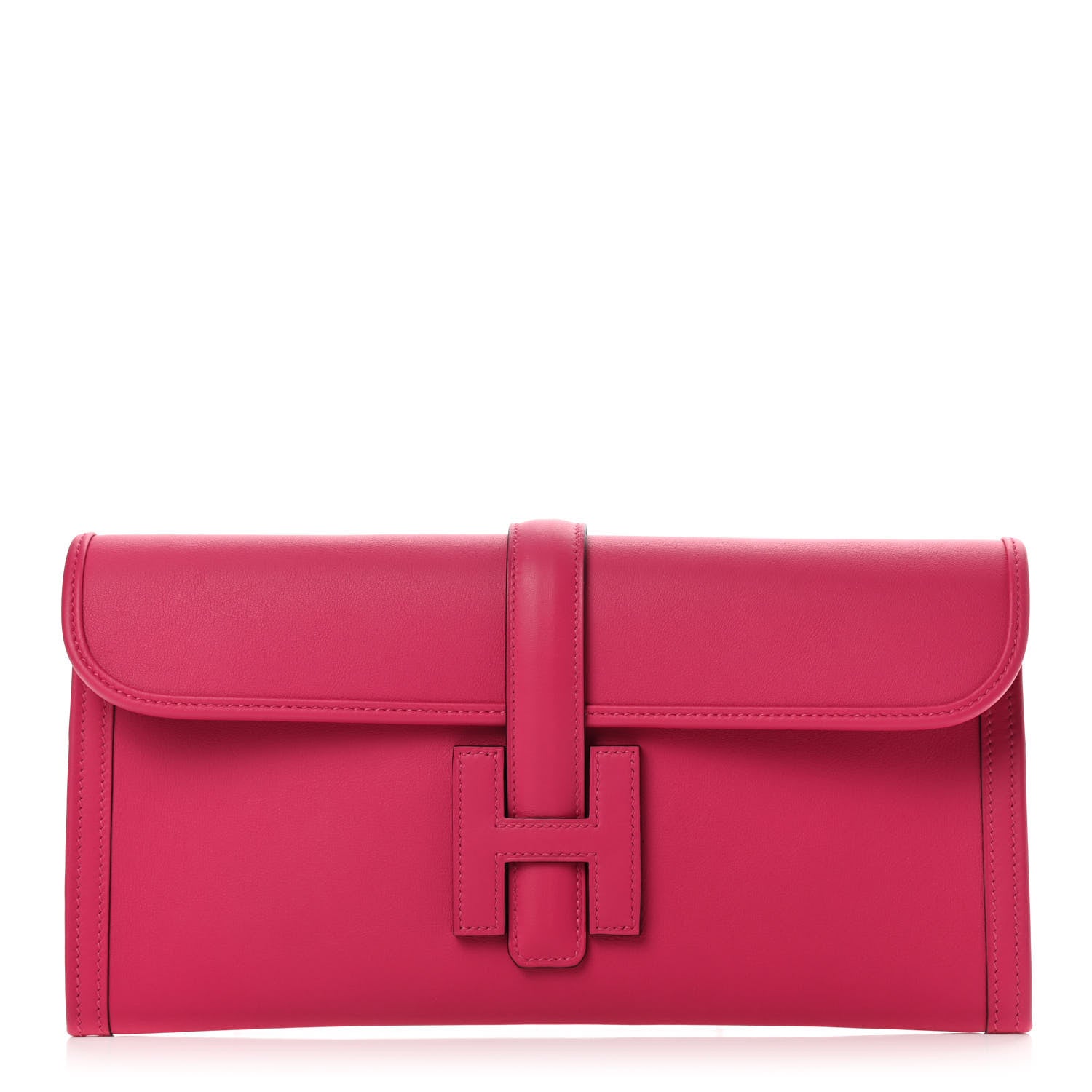 Hermes Swift Verso Jige Elan 29 Clutch Rose Mexico Rouge Piment 1 of 7