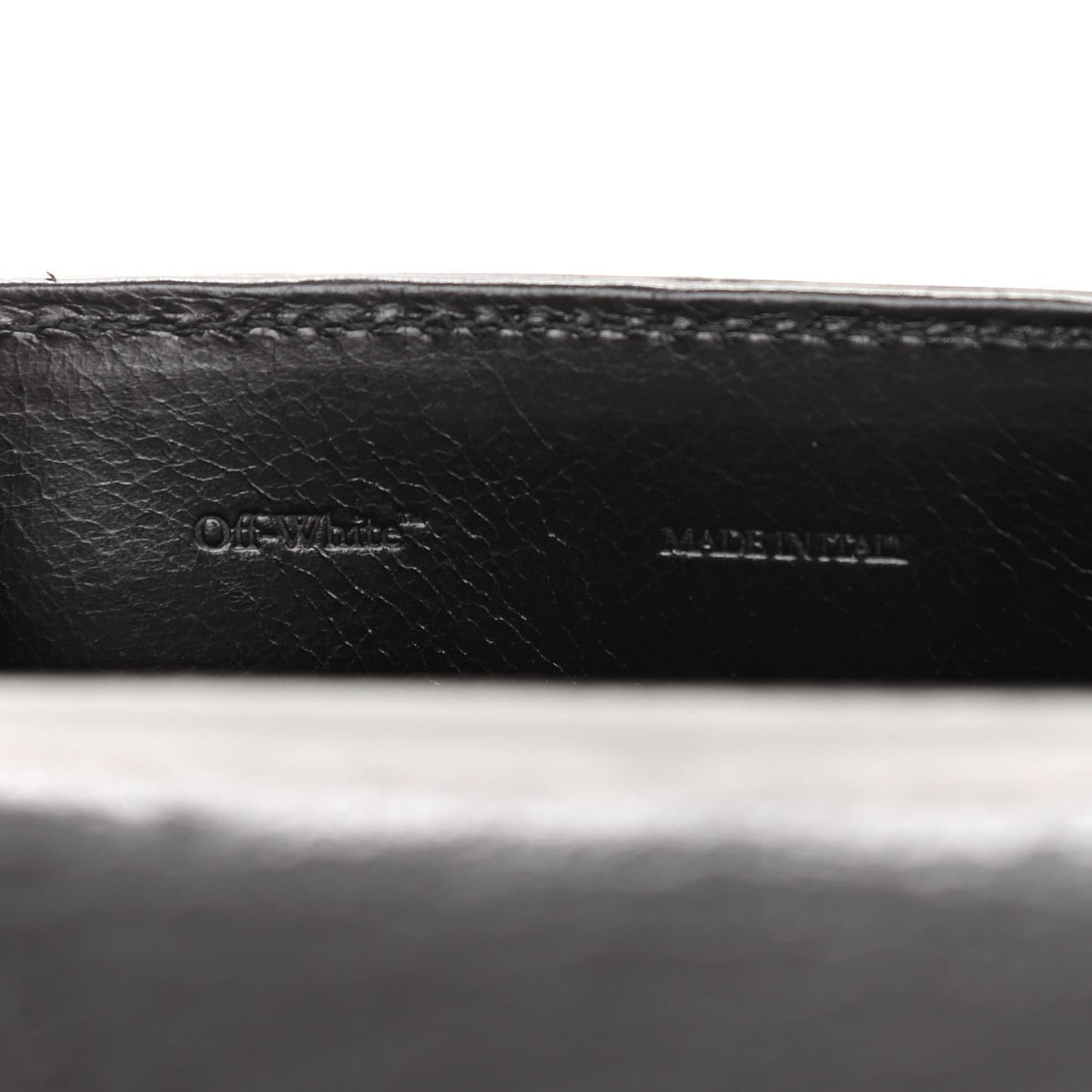 Calfskin Swiss Binder Flap Bag Black