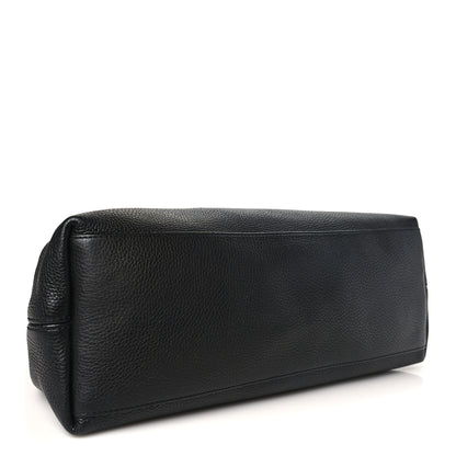 Gucci Pebbled Calfskin Medium Soho Chain Shoulder Bag Black 4 of 10