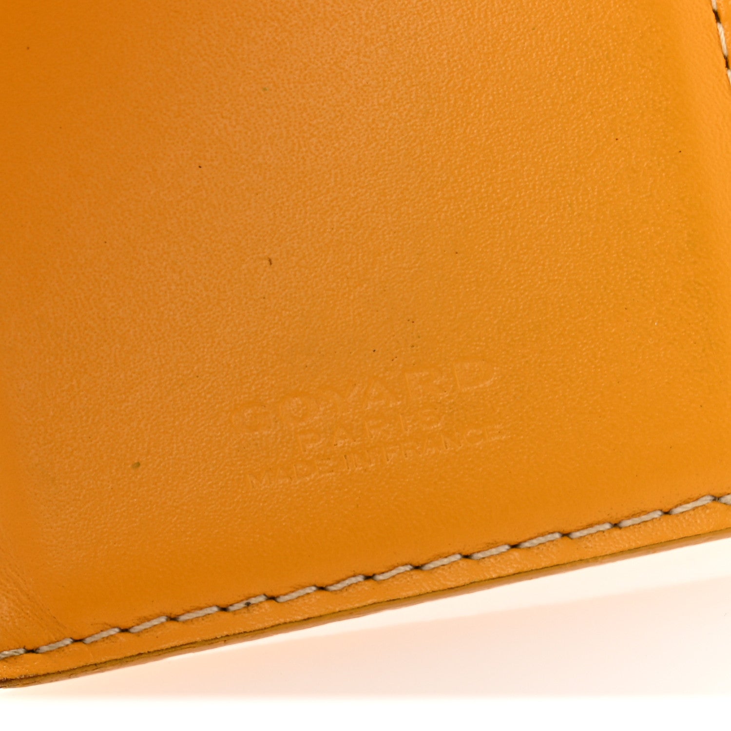 Goyard Goyardine Saint Pierre Card Holder Yellow 6 of 11