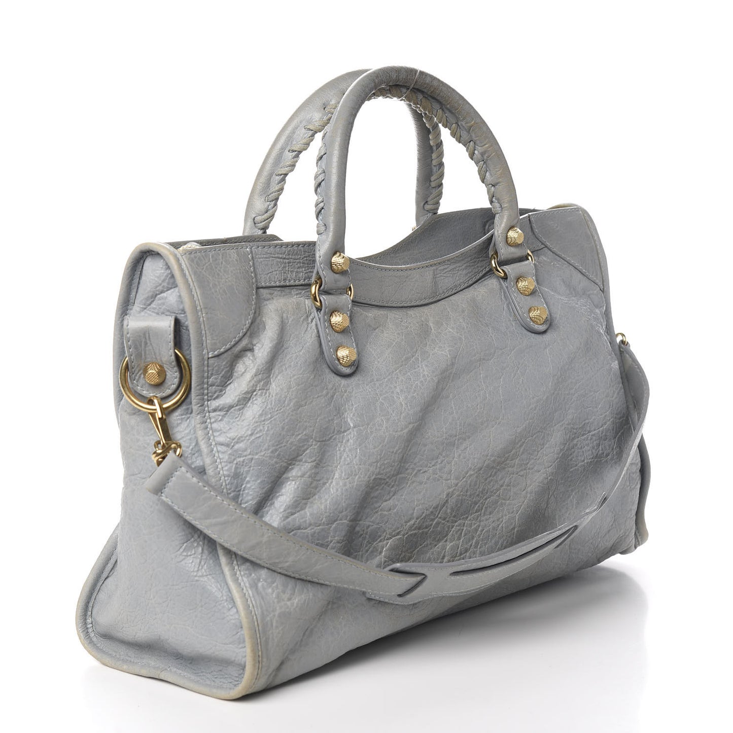 Agneau Giant 12 Gold Hardware City Bleu Acier Ciel