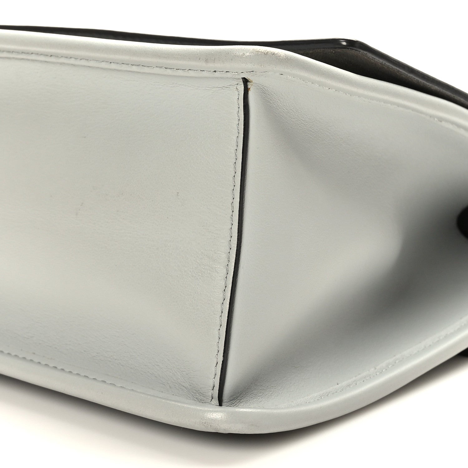 Fendi Vitello Century Opaco F is Fendi Kan I Shoulder Bag Grigio Perla 9 of 9