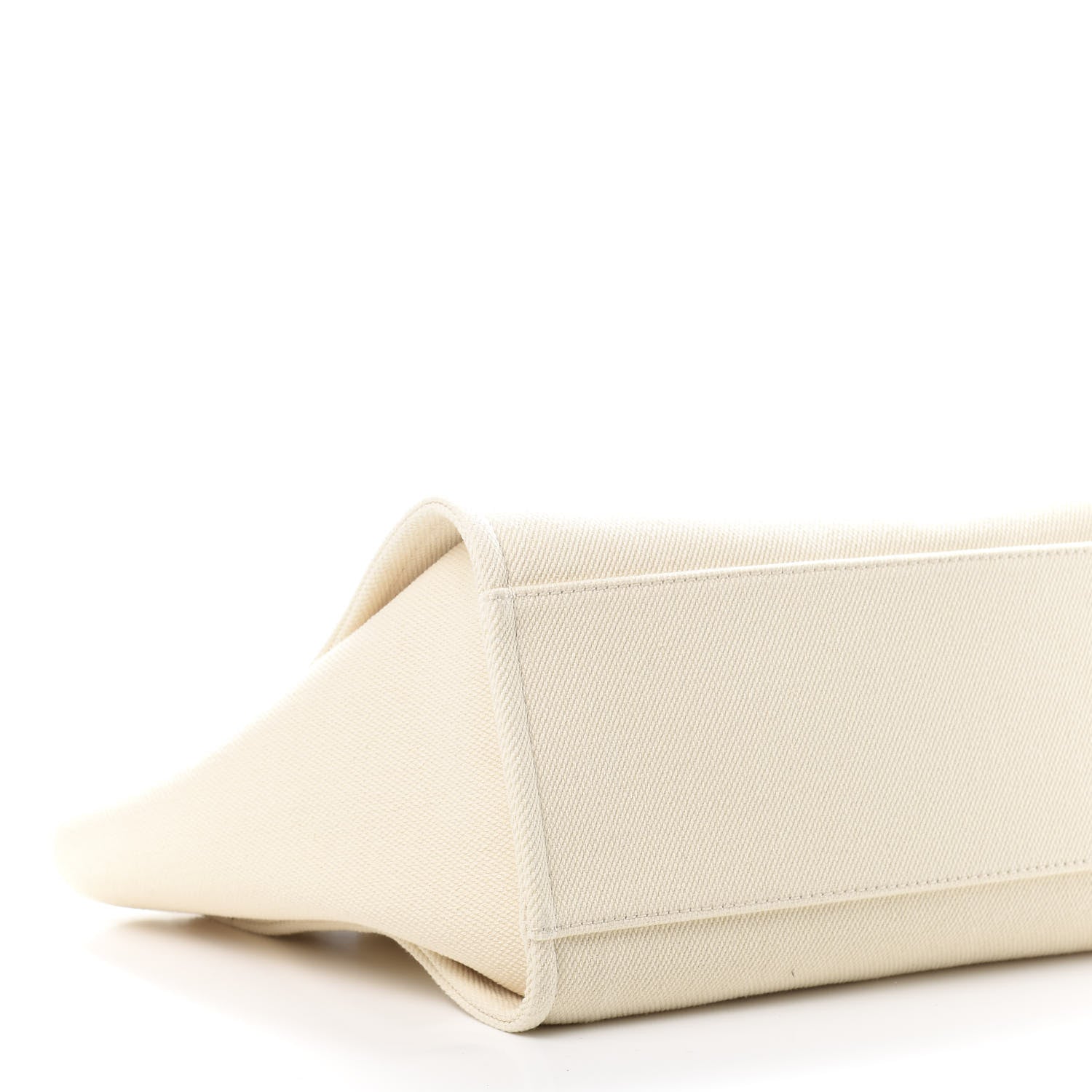 Chanel Canvas Pearl Medium Deauville Tote Ecru Beige 6 of 10