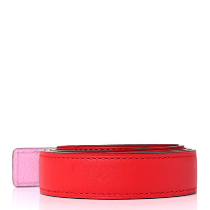 Hermes Epsom Swift 24mm Belt Strap 90 Rouge De Coeur Mauve Sylvestre 4 of 6