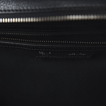 Celine Drummed Calfskin Mini Luggage Black 8 of 9