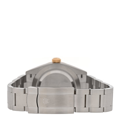Rolex Stainless Steel 18K Yellow Gold 41mm Oyster Perpetual 100th Anniversary Watch Slate 134303 3 of 5
