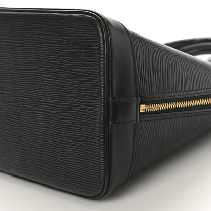 Louis Vuitton Epi Alma PM Black 7 of 11