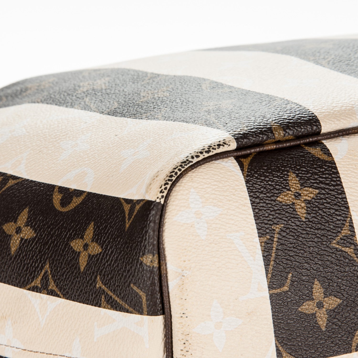 Louis Vuitton Monogram Rayures Neverfull MM 8 of 11
