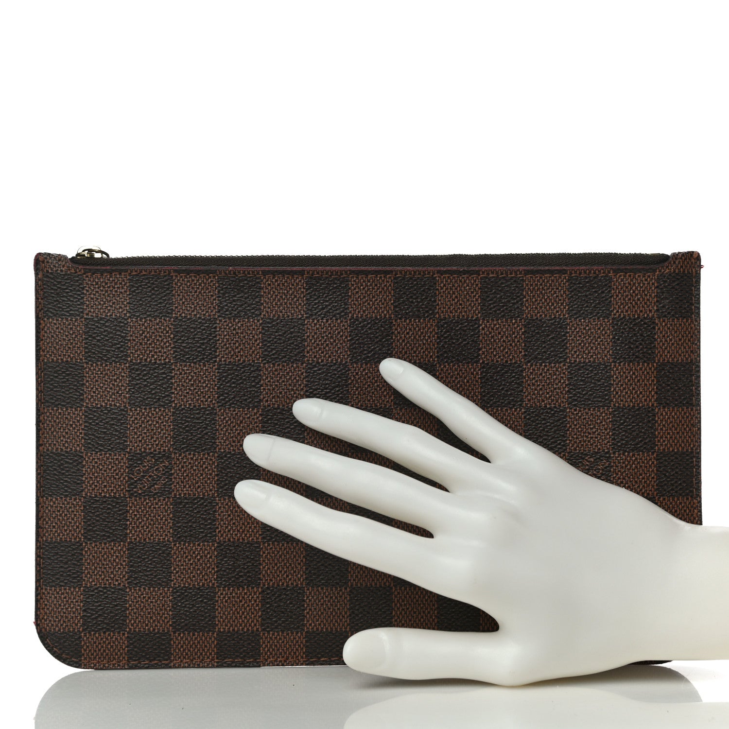 Louis Vuitton Damier Ebene Neverfull MM GM Pochette 2 of 11