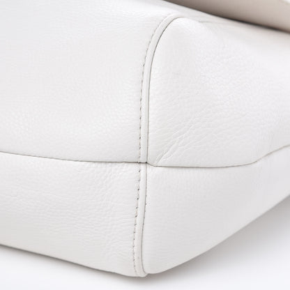 Gucci Calfskin Techno Horsebit Large Flap White 9 of 12