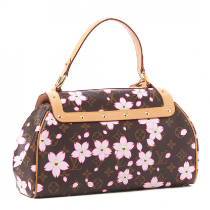 Louis Vuitton Monogram Cherry Blossom Sac Retro Bag Brown 3 of 8