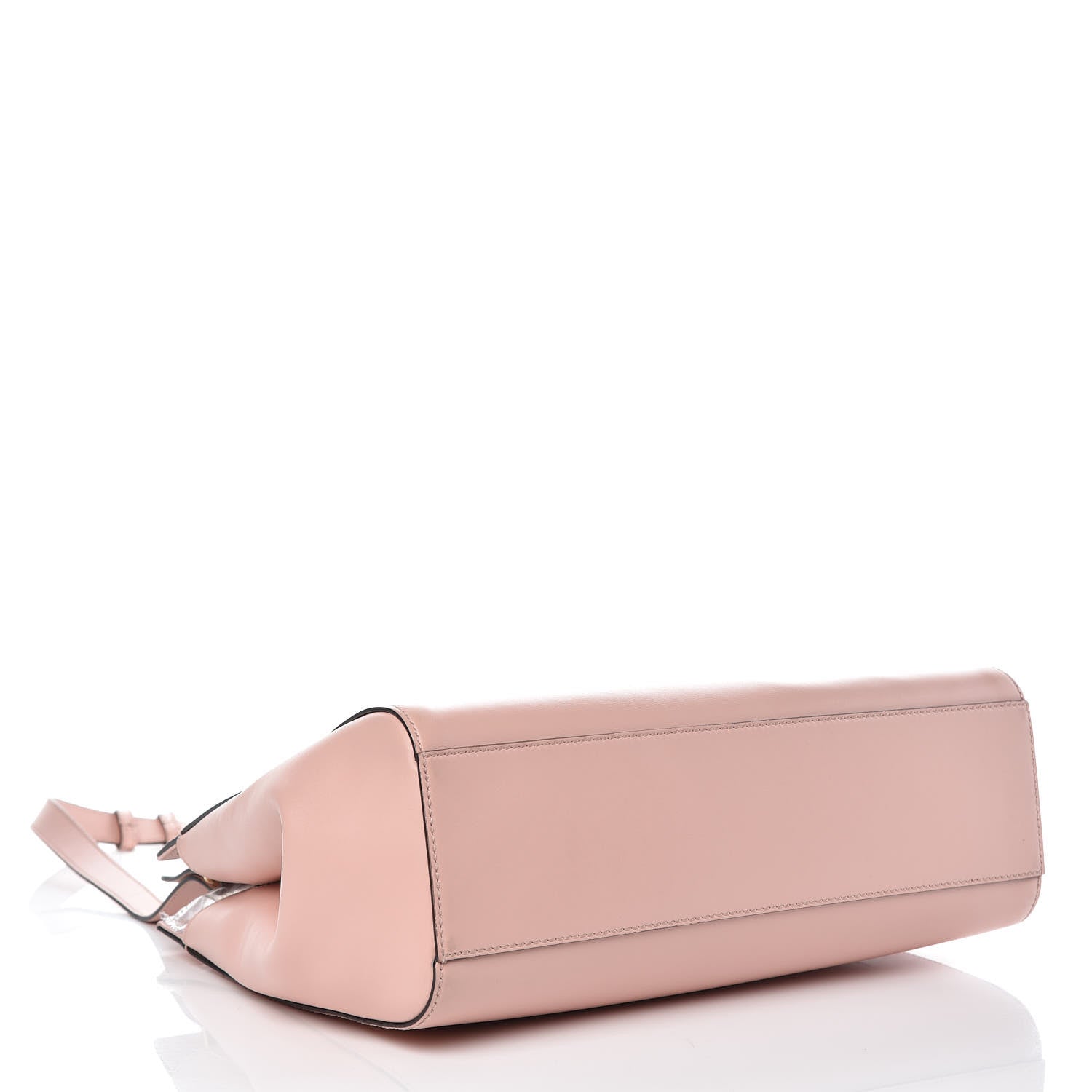Gucci Nappa Bamboo Medium Nymphaea Top Handle Bag Perfect Pink 4 of 15
