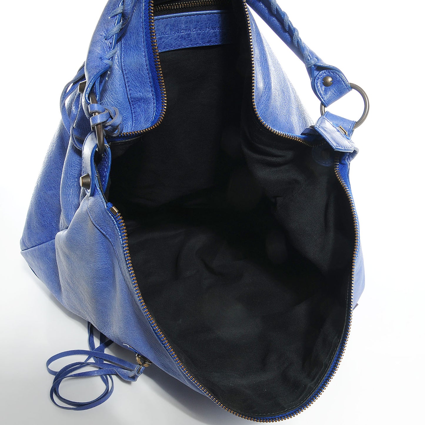 Agneau Classic Hardware Day Hobo Outremer