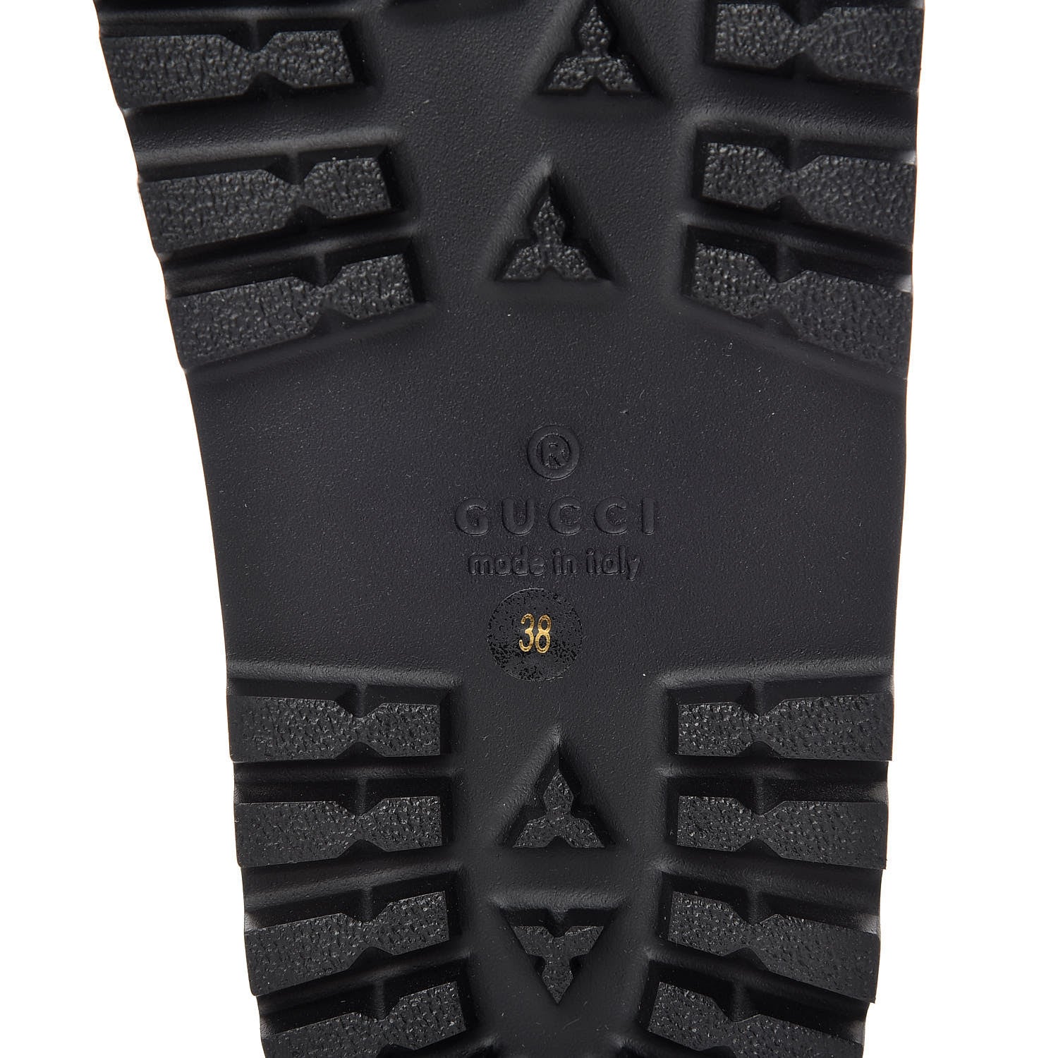 Gucci Metallic Nappa Silk Sunrise Heart Crossover Platform Lug Sole Sandals 38 Argento 6 of 7