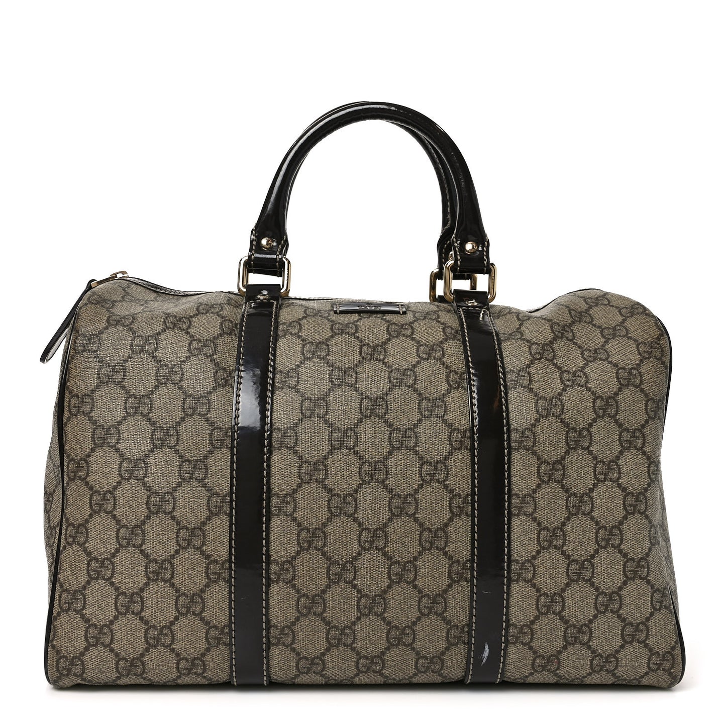 GG Plus Monogram Medium Joy Boston Dark Brown