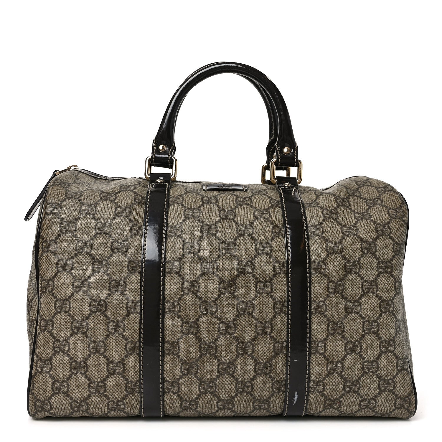 Gucci GG Plus Monogram Medium Joy Boston Dark Brown 1 of 9