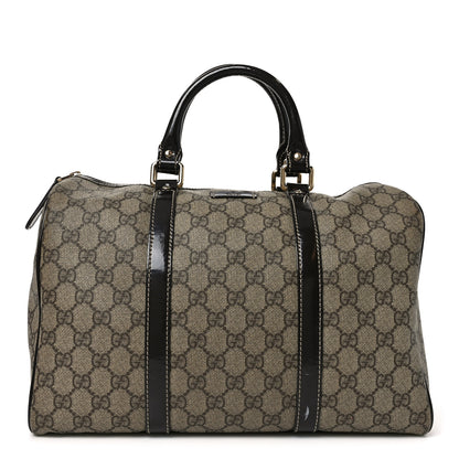 Gucci GG Plus Monogram Medium Joy Boston Dark Brown 1 of 9