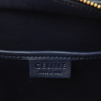 Celine Smooth Calfskin Nano Luggage Ink 6 of 11