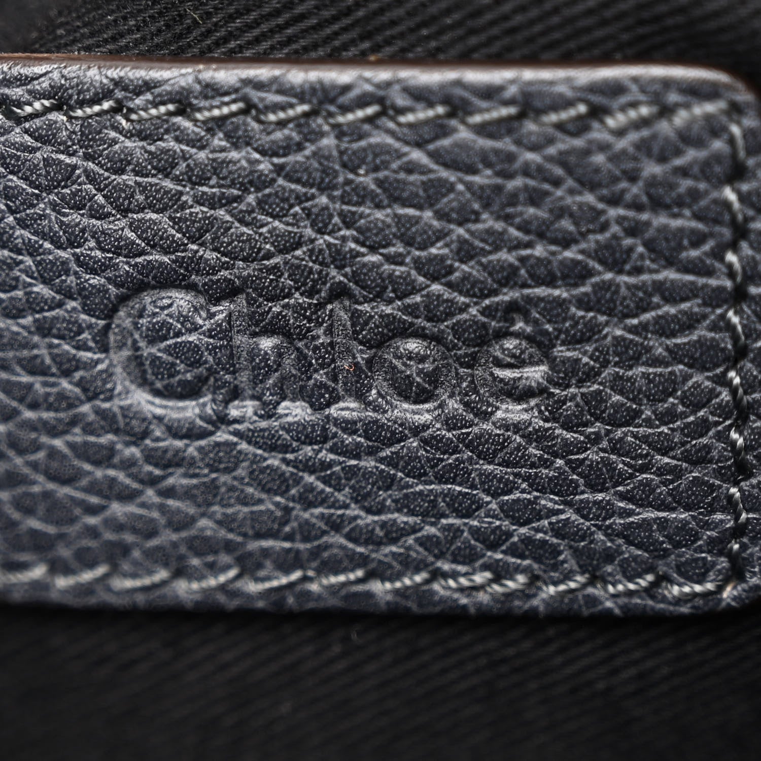 Chloe Snakeskin Large Paraty Black 6 of 12