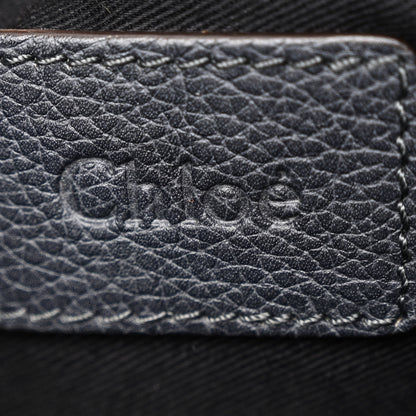 Chloe Snakeskin Large Paraty Black 6 of 12