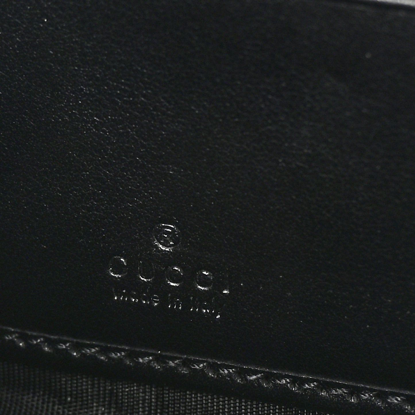Calfskin Matelasse GG Marmont Zip Around Wallet Black