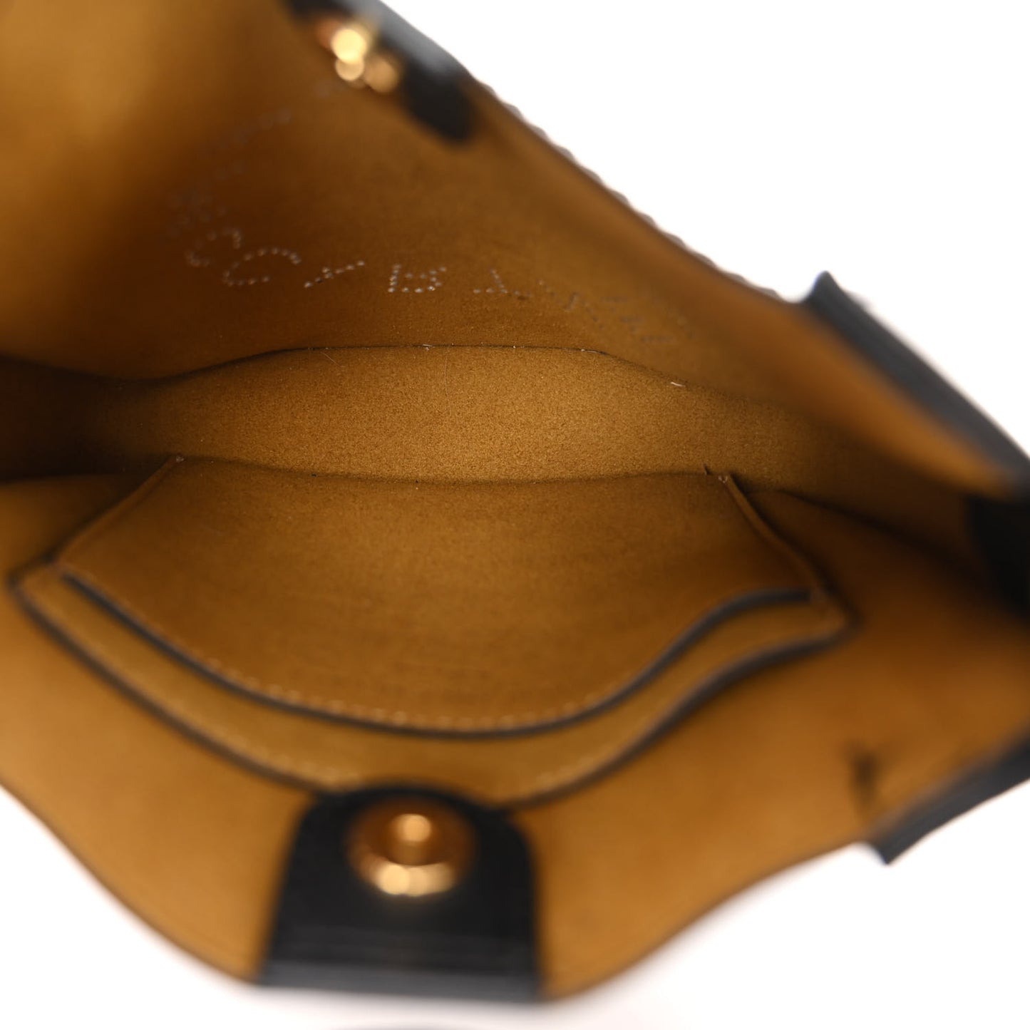 Eco Alter Nappa Perforated Logo Tiny Crossbody Black