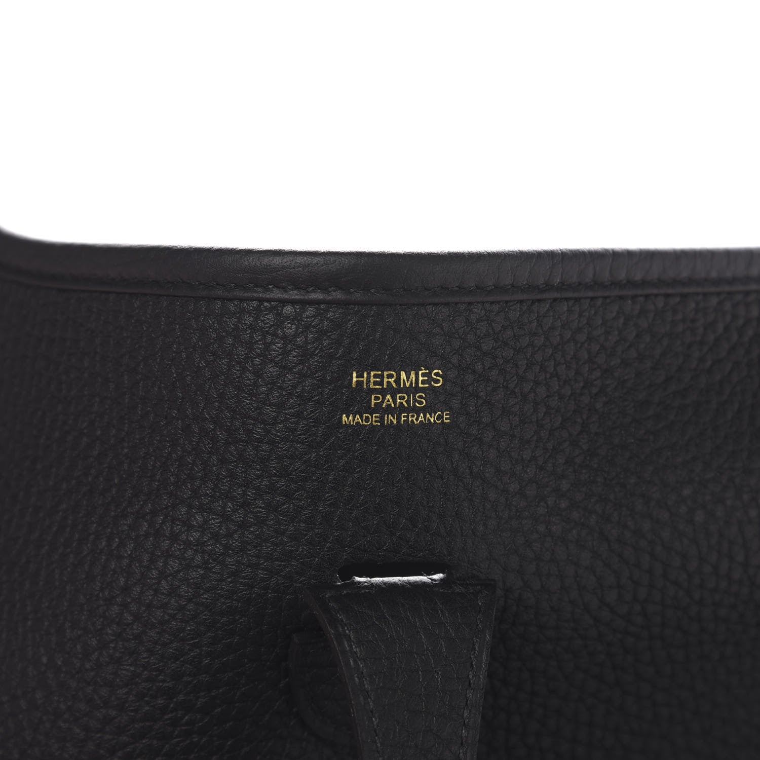 Hermes Taurillon Clemence Evelyne III PM Black 6 of 11