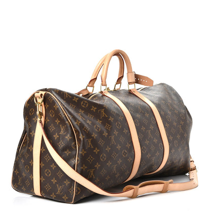 Louis Vuitton Monogram Keepall Bandouliere 55 3 of 8