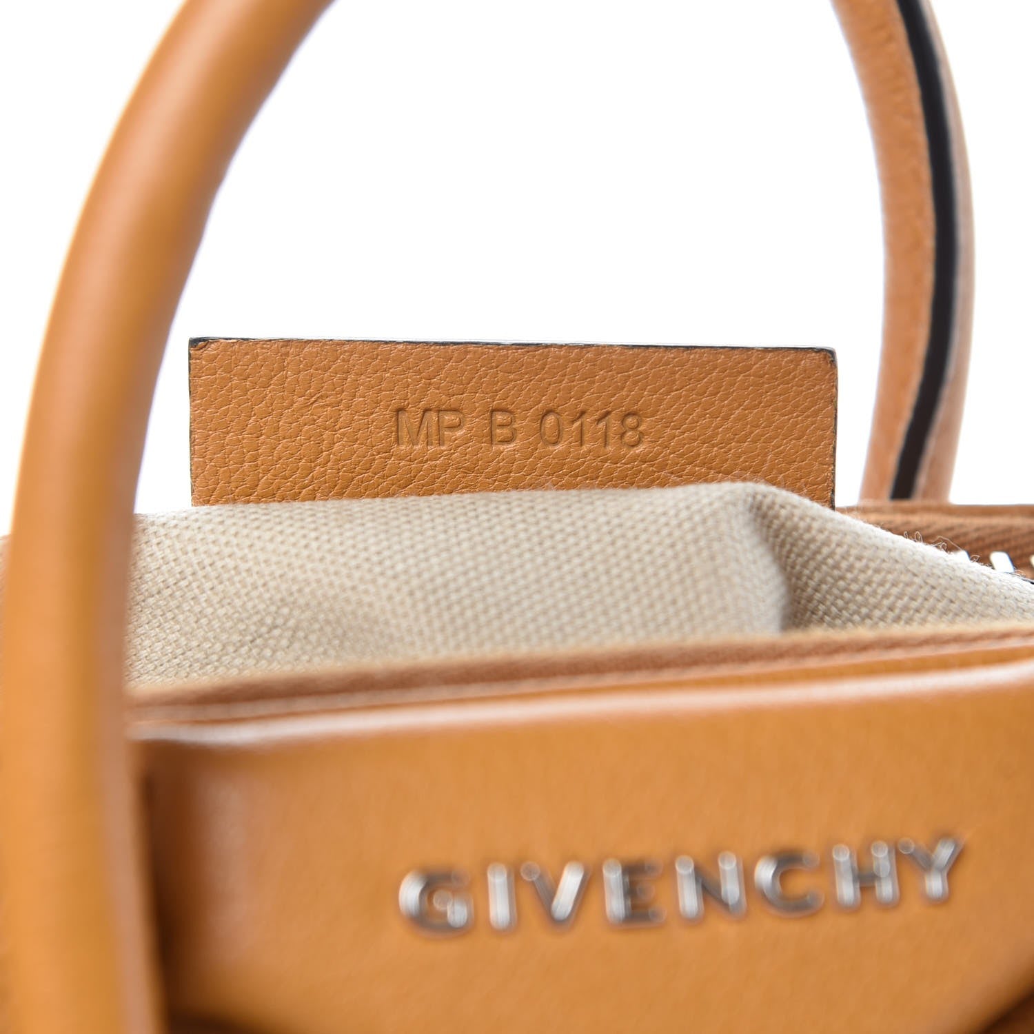 Givenchy Sugar Goatskin Mini Antigona Amber 7 of 7