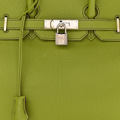 Hermes Togo Birkin 35 Vert Anis 8 of 13