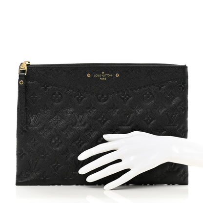 Louis Vuitton Empreinte Daily Pouch Black 2 of 6