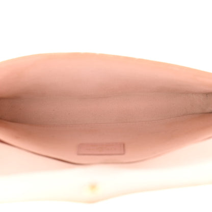 Louis Vuitton Damier Azur Pochette Felicie Chain Wallet Rose Ballerine 6 of 16