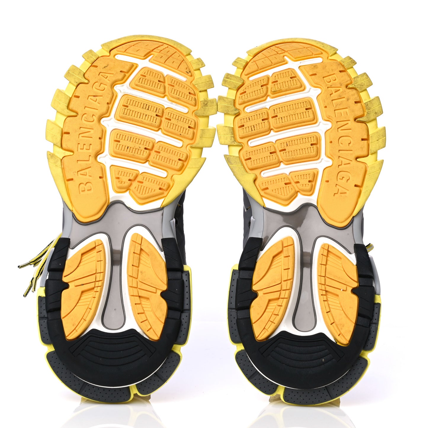 Mesh Nylon Womens Track Sneakers 39 Jaune Black White