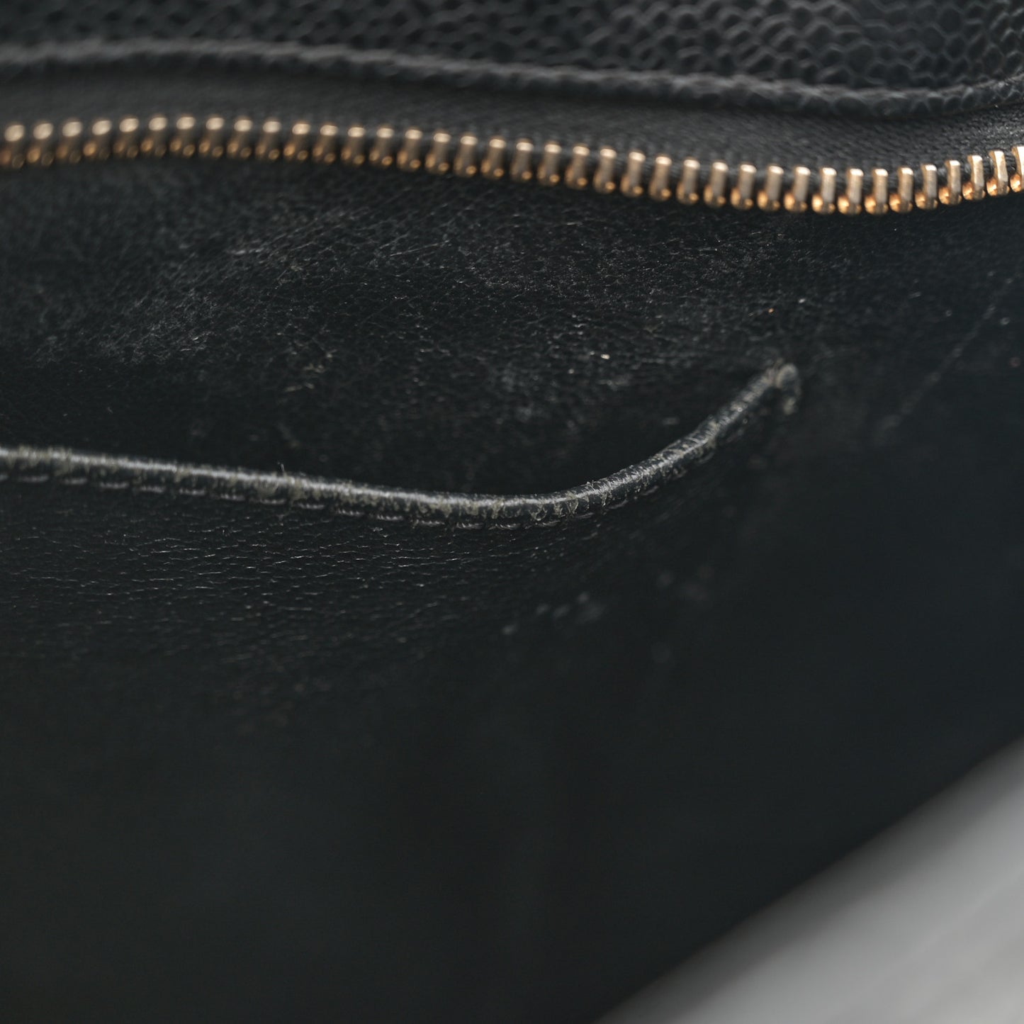 Caviar Quilted Medallion Tote Black