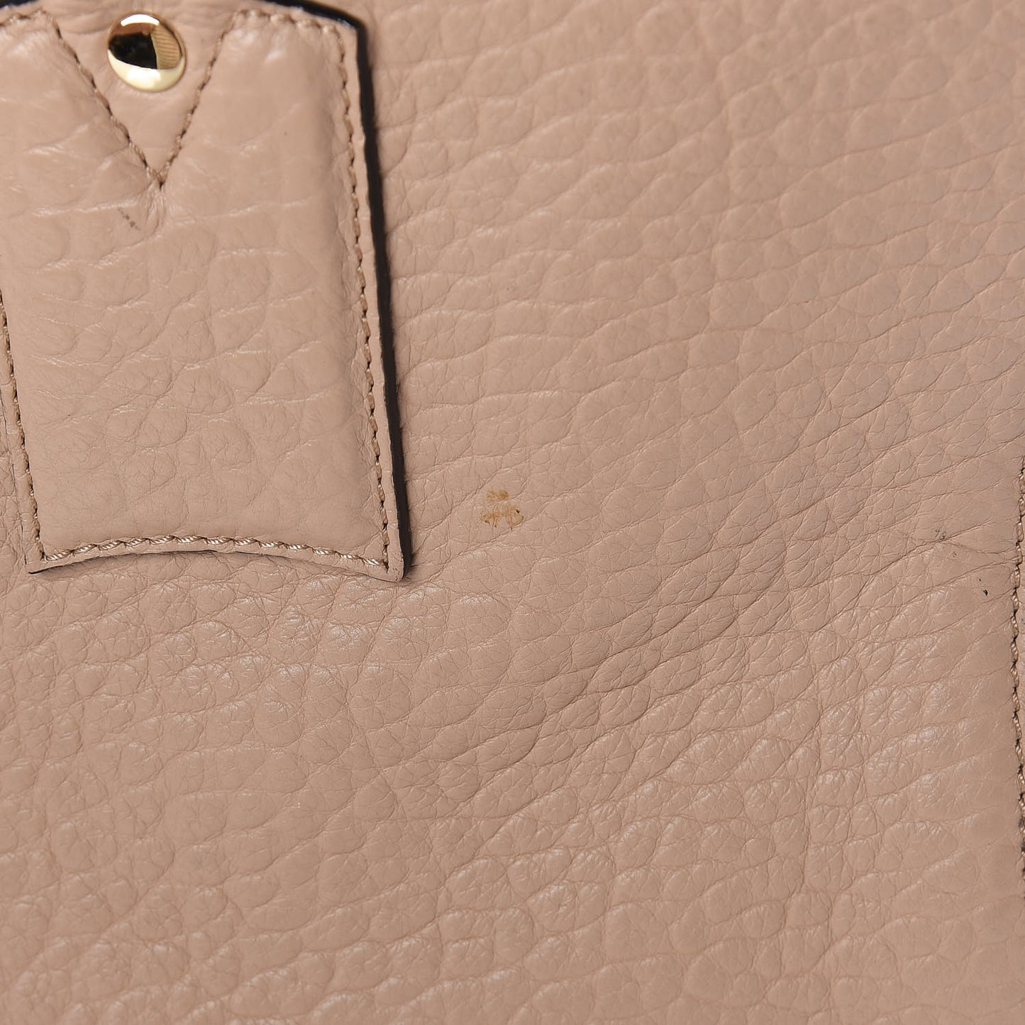 Signature Grain Medium Clifton Bag Pale Apricot