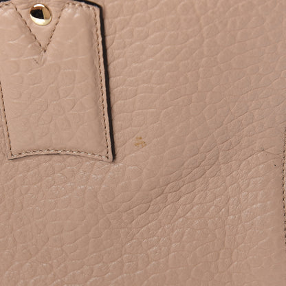 Burberry Signature Grain Medium Clifton Bag Pale Apricot 10 of 14