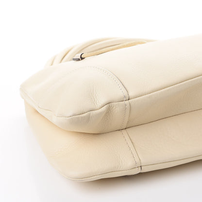 Gucci Calfskin Drawstring Hobo White 10 of 10