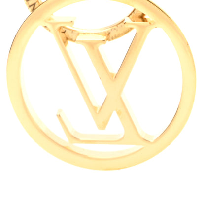 Louis Vuitton LV Circle Bag Charm Key Holder Gold 3 of 5