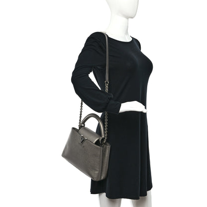 Louis Vuitton Metallic Calfskin Mini Capucines 3 of 8