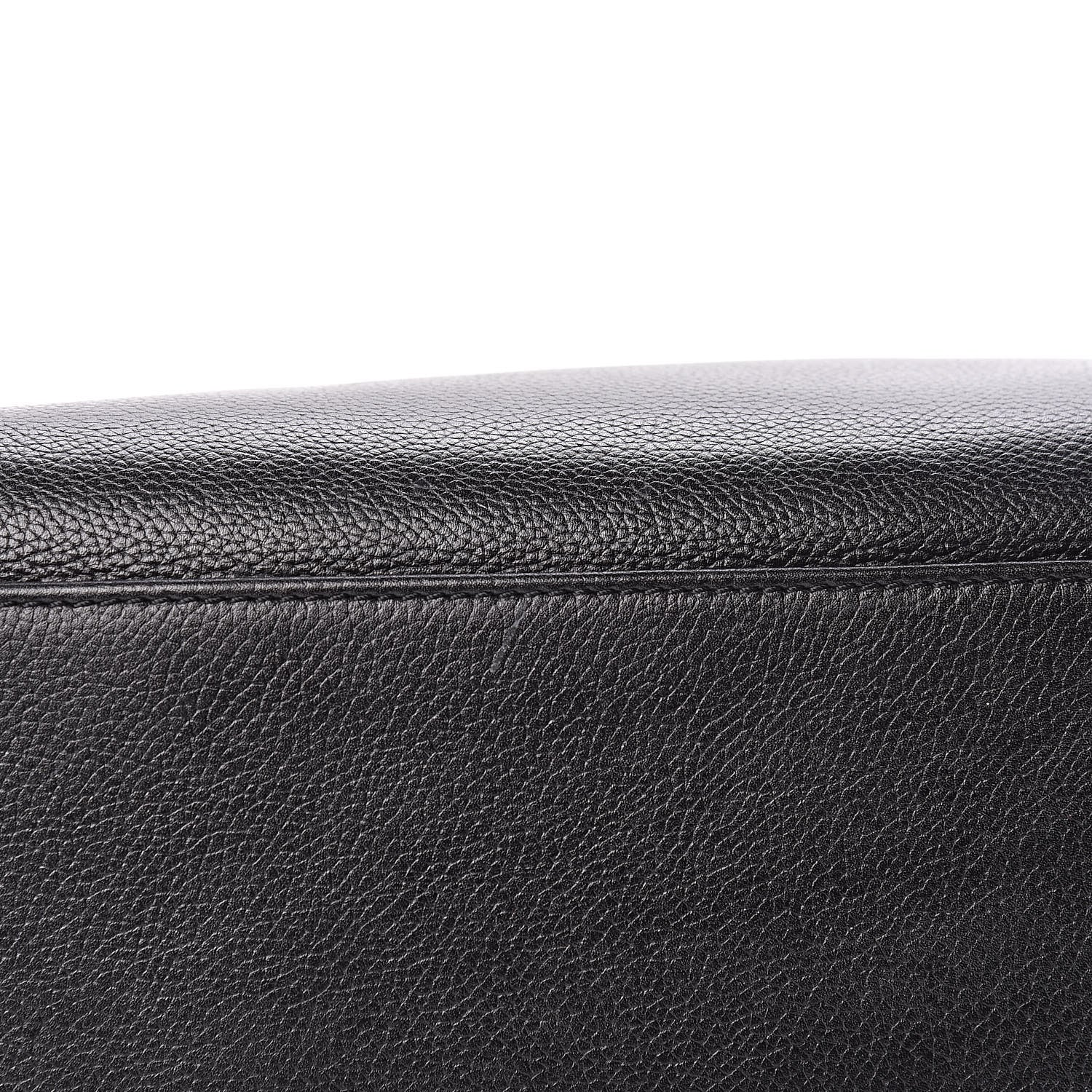 Chanel Calfskin Cerf Executive Shopper Tote Black 12 of 12