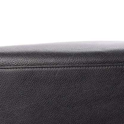 Chanel Calfskin Cerf Executive Shopper Tote Black 12 of 12