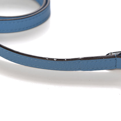 Louis Vuitton Calfskin Lockit MM Shoulder Strap Bleuet 4 of 4