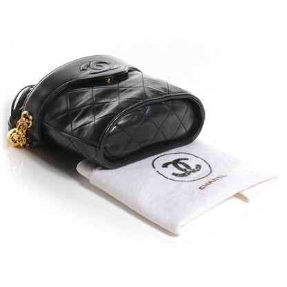 Chanel Lambskin Tassel Shoulder Bag Black 4 of 7