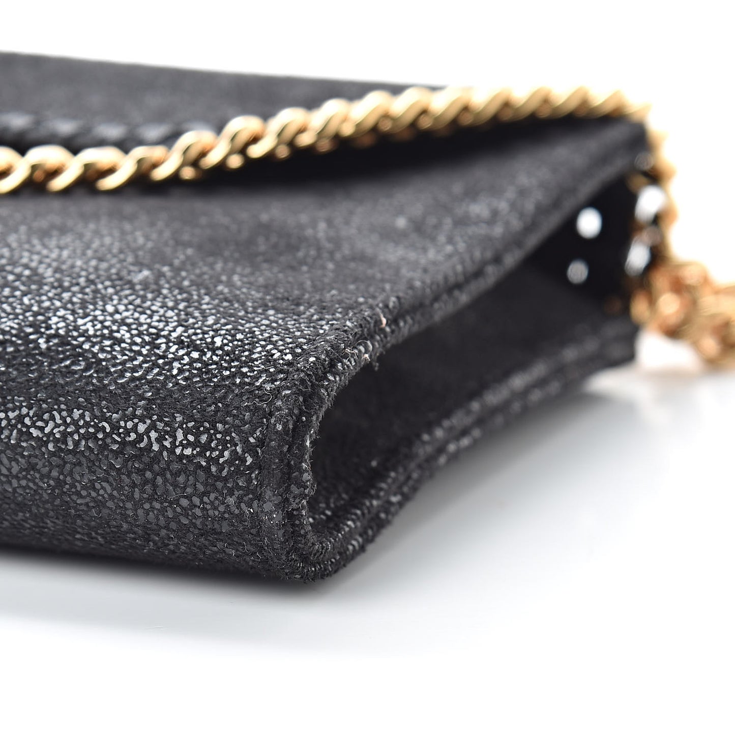 Shaggy Deer Falabella Mini Crossbody Bag Black
